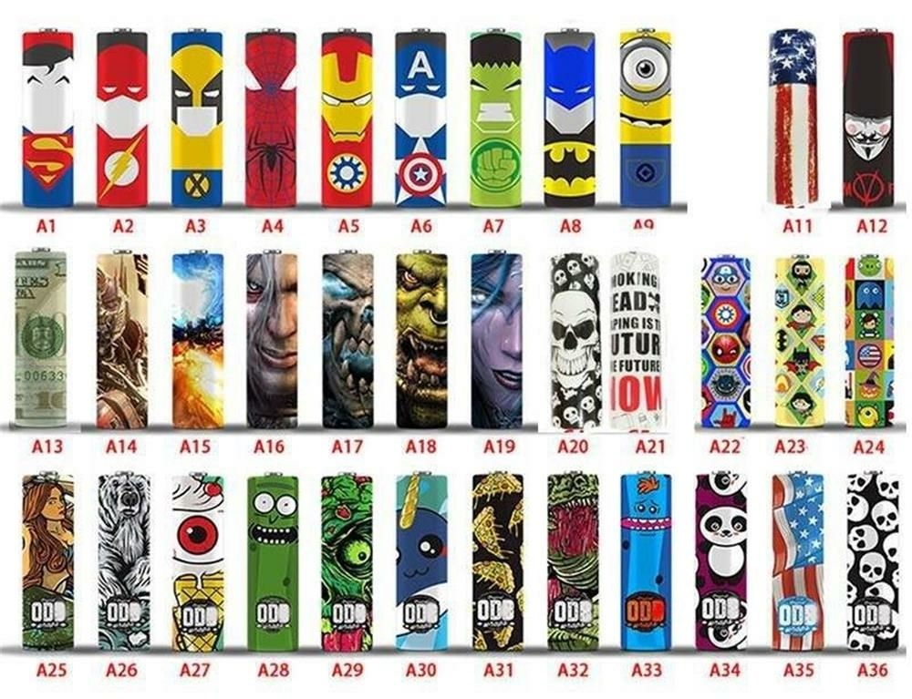 WRAP PARA BATERIA 18650 Zumbi Vários