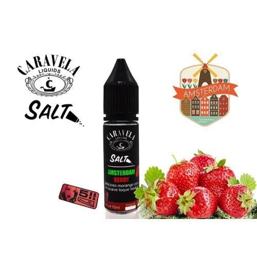 NICSALT CARAVELA 15ML 35mg Amsterdam Berry